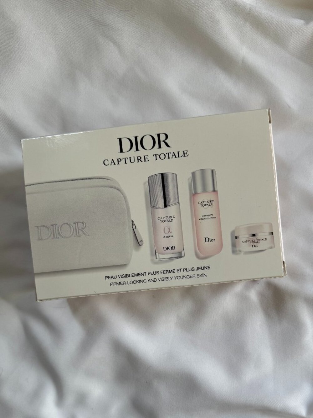 Dior Capture Totale Youth Revealing Ritual 4-pc Set: Creme, Lotion, Serum, Bag